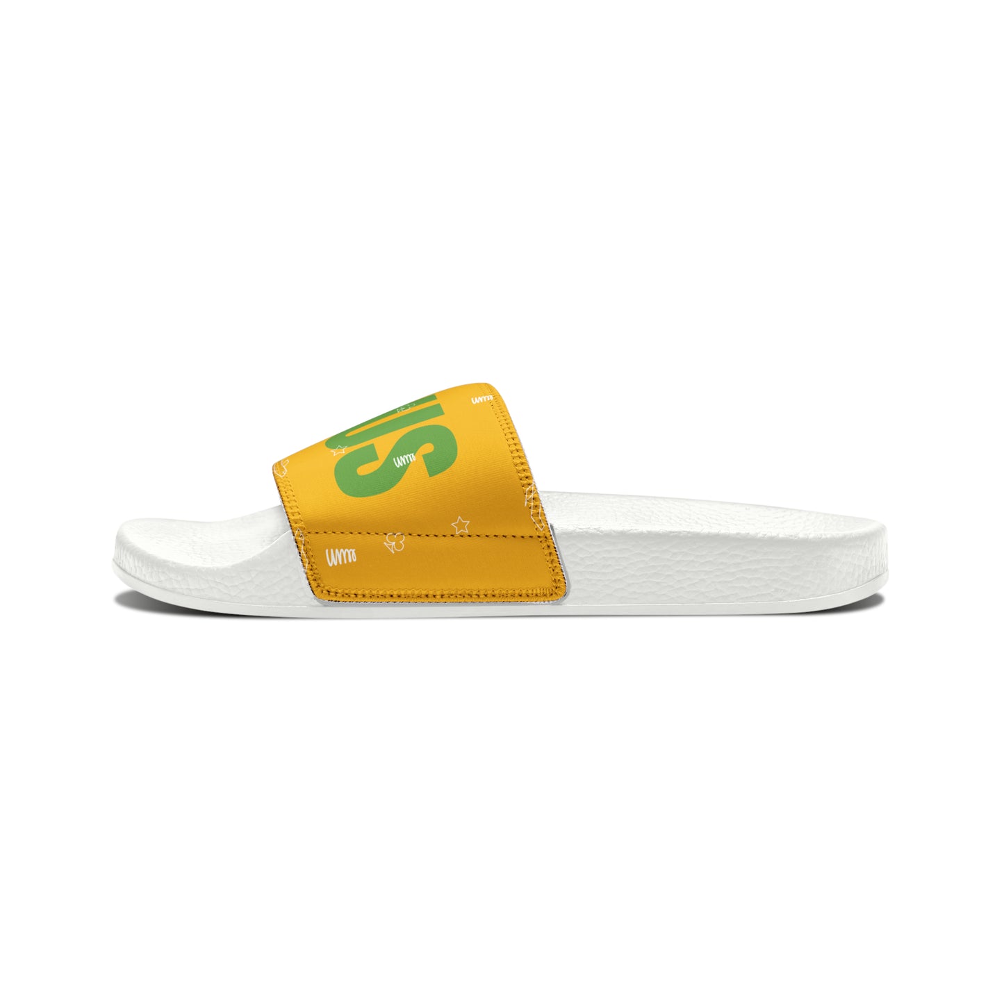 JSJSFC Polly Glide Sandals (Men's Sizing) Lemon-Lime