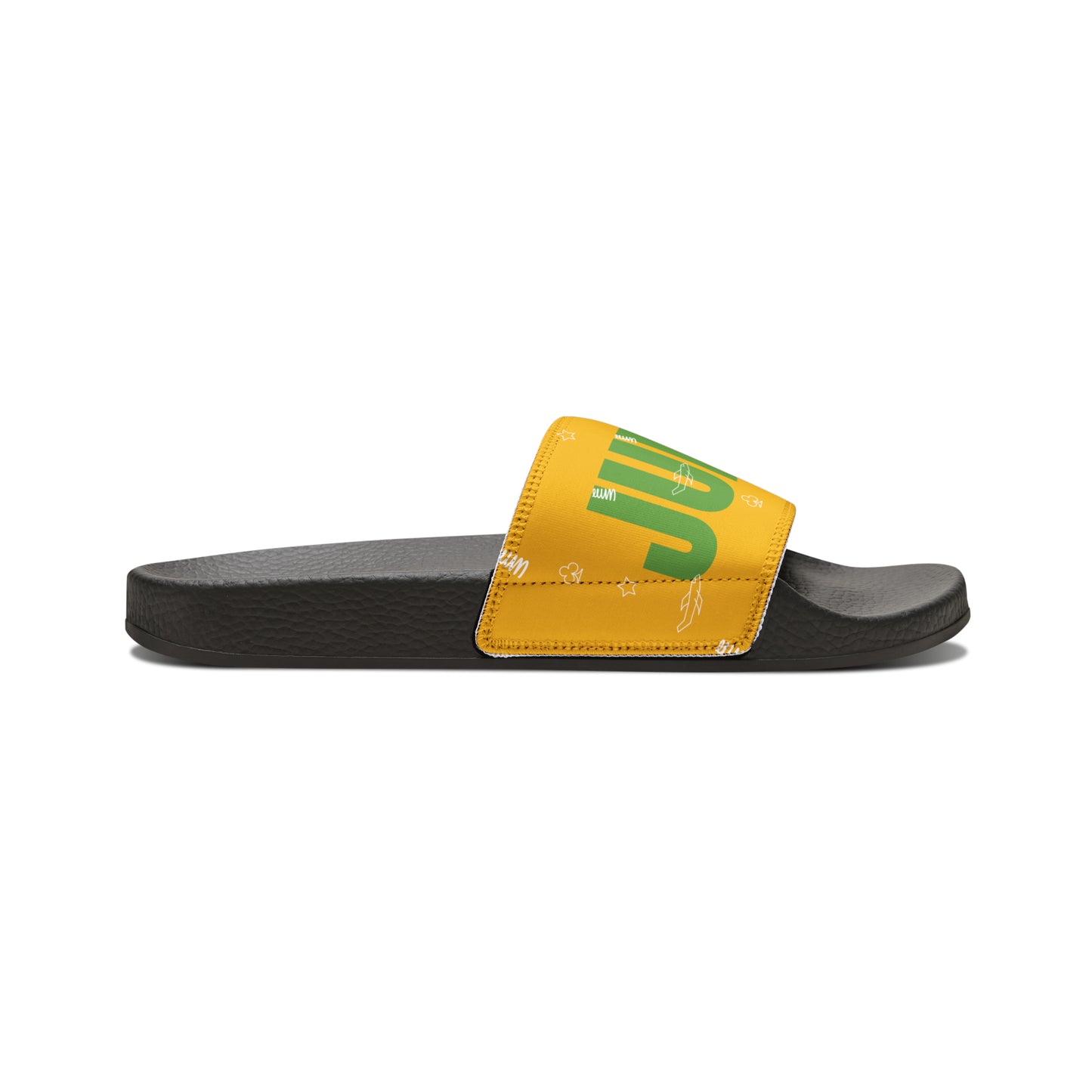 JSJSFC Polly Glide Sandals (Men's Sizing) Lemon-Lime