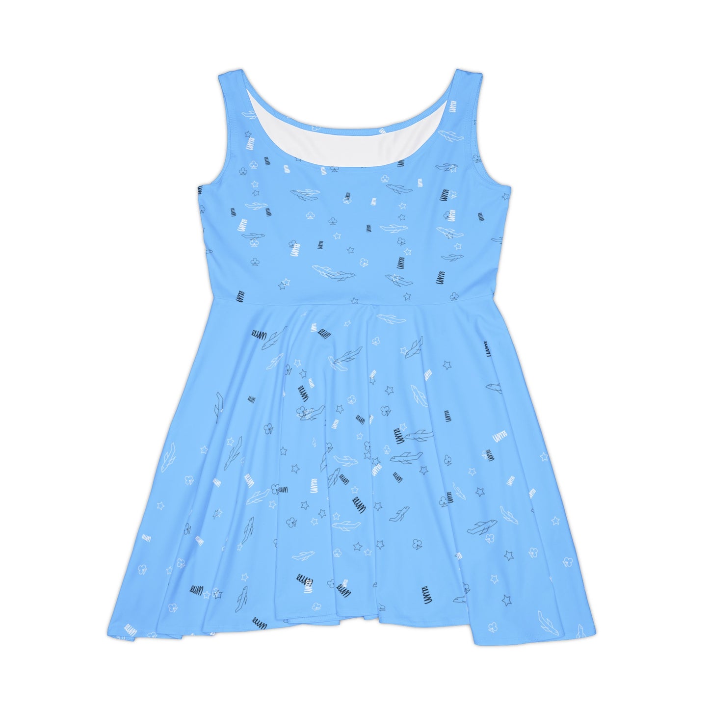 JS Cerulean Skater Dress