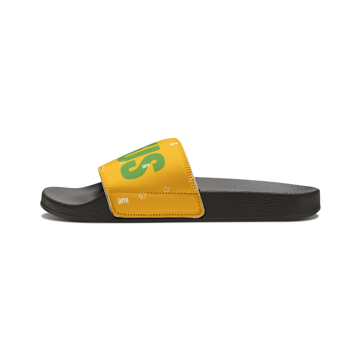 JSJSFC Polly Glide Sandals (Men's Sizing) Lemon-Lime