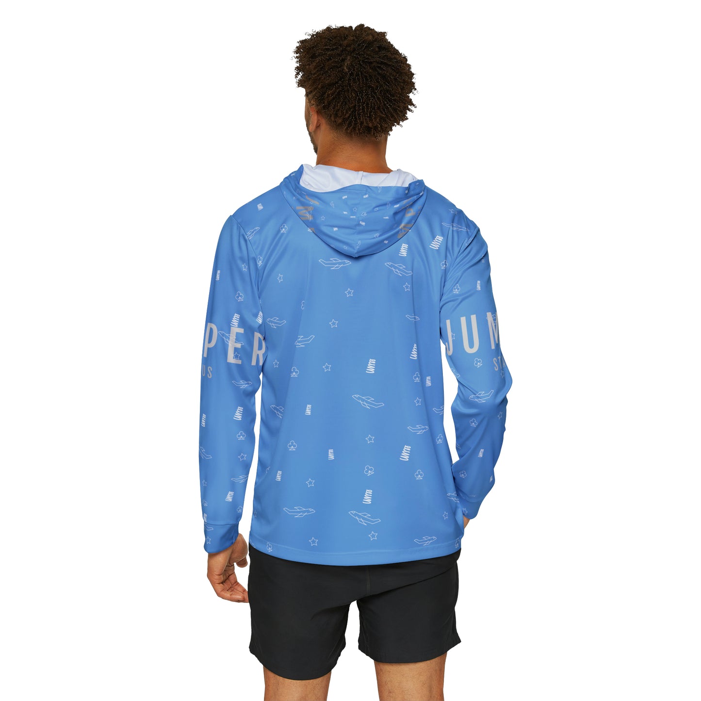 Status x 44 Warmup Hoodie (Cerulean)