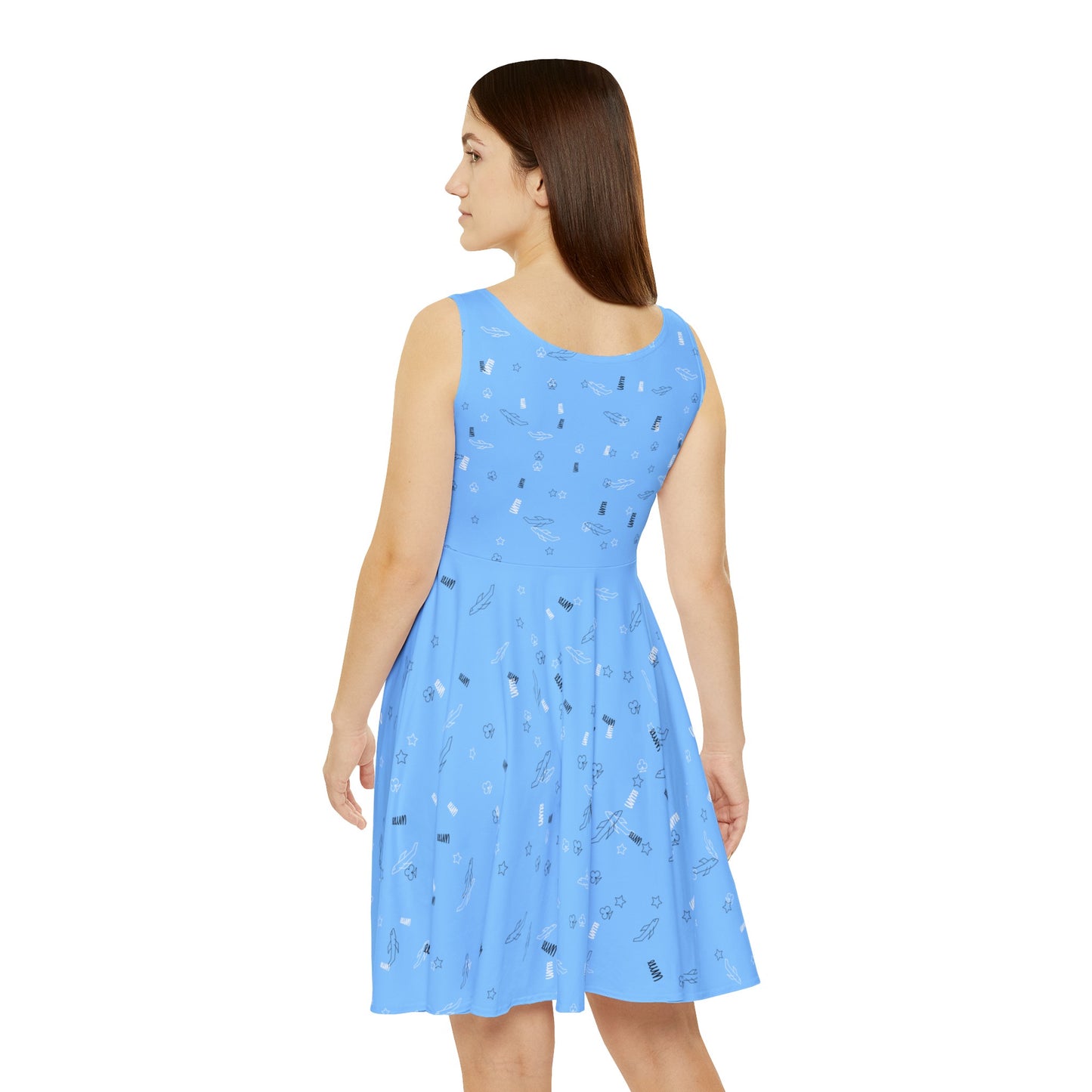 JS Cerulean Skater Dress