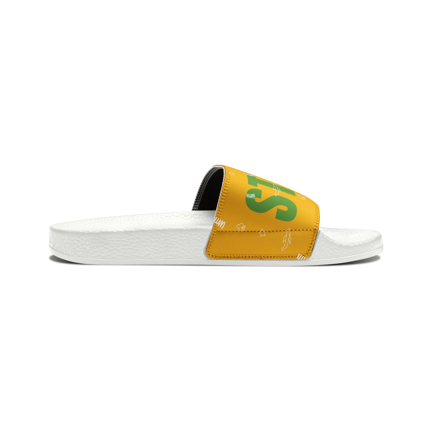 JSJSFC Polly Glide Sandals (Men's Sizing) Lemon-Lime