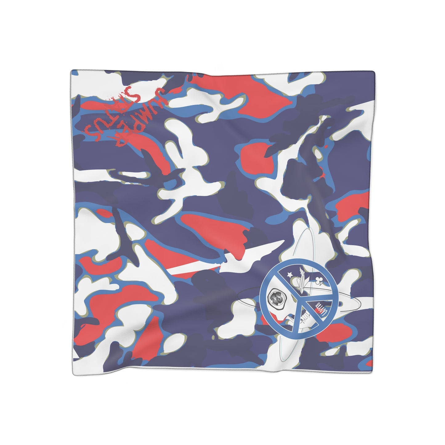 JS - (WAR) / Wavy / Abalone / Rouge - Scarf