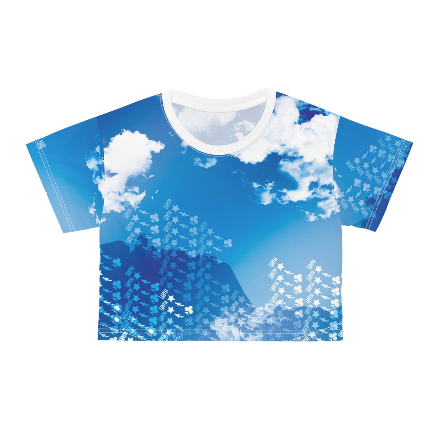 JSJSFC - Crop Top Tee (Skies No Limit)