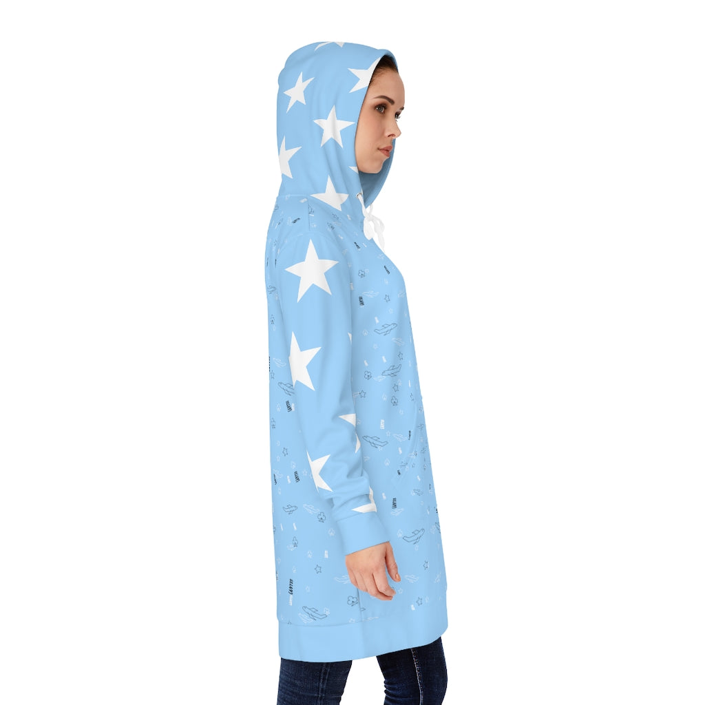 JSJSFC - Cerulean - Ladies Comfy Zone Hoodie