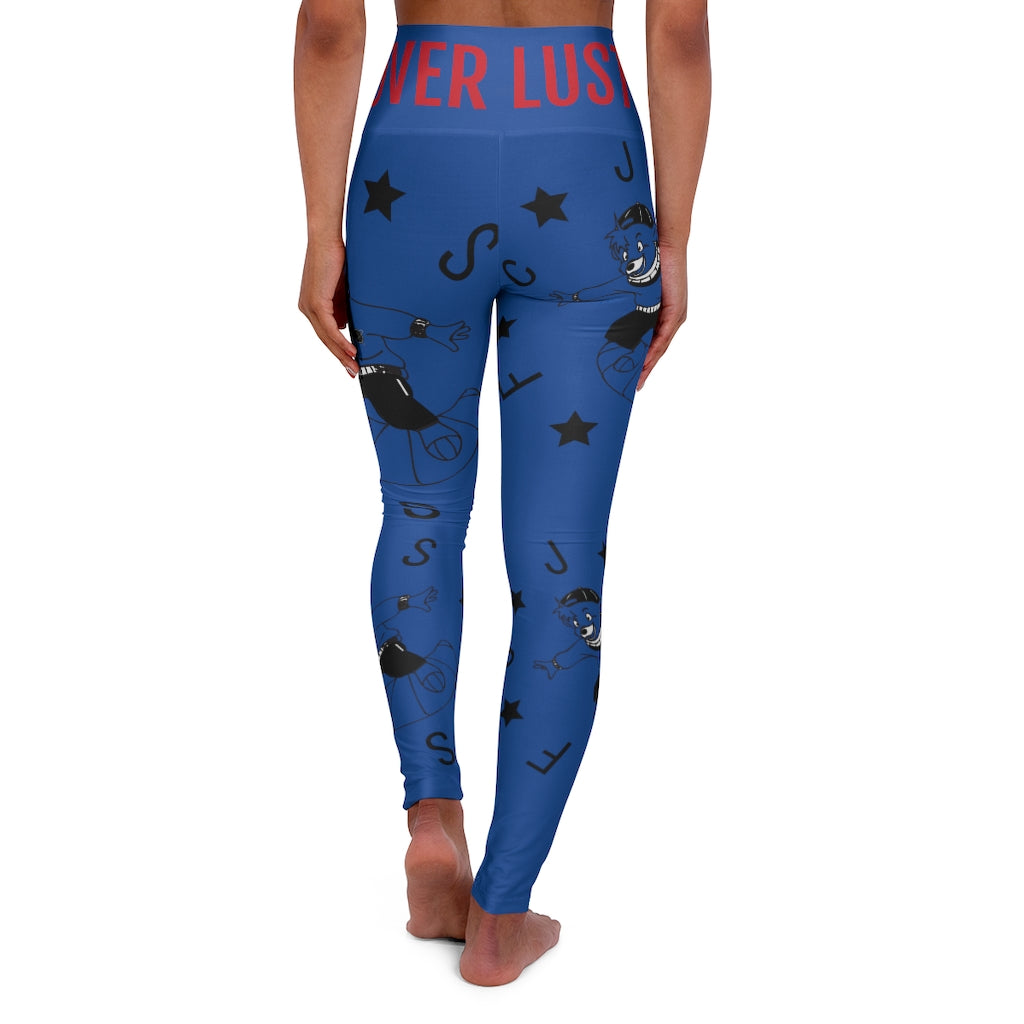 JSJSFC - LOL - High Waisted Yoga Leggings - Twilight