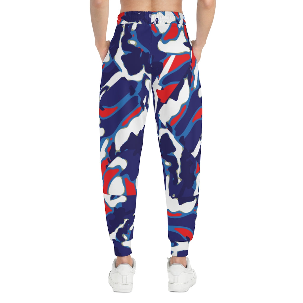 JSJSFC - Cloud Knickers - Red White and Wavy (Camo)