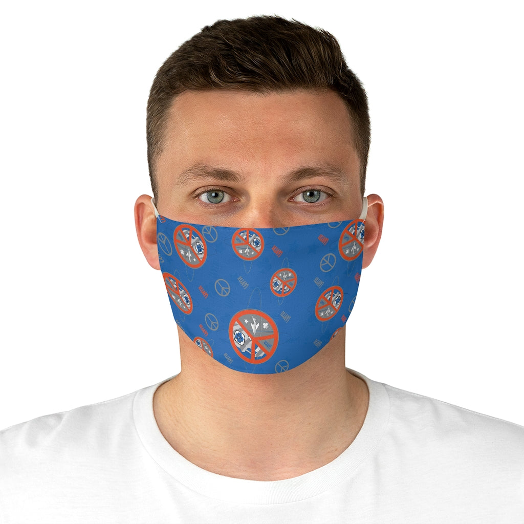 JSJSFC - Fabric Face Mask - Bocce Blue