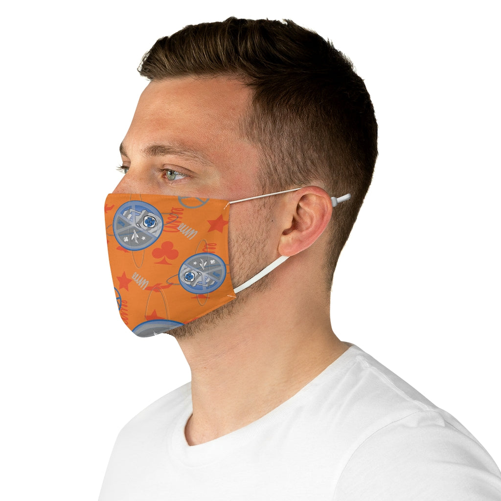 JSJSFC - Fabric Face Mask - Bocce NaRanja