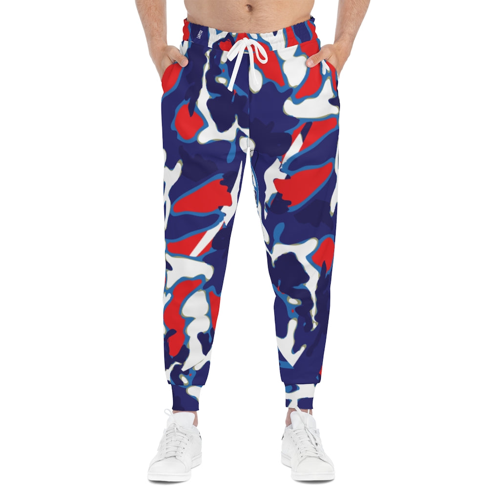 JSJSFC - Cloud Knickers - Red White and Wavy (Camo)