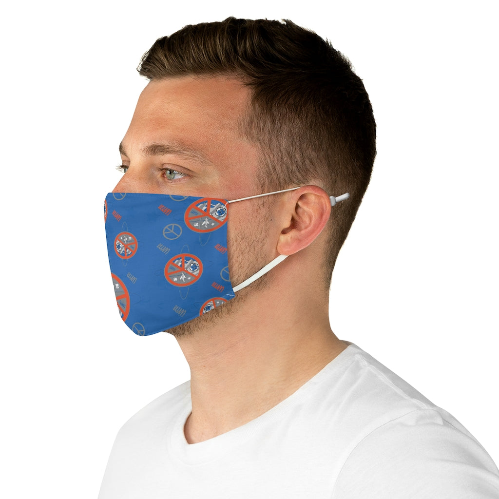 JSJSFC - Fabric Face Mask - Bocce Blue