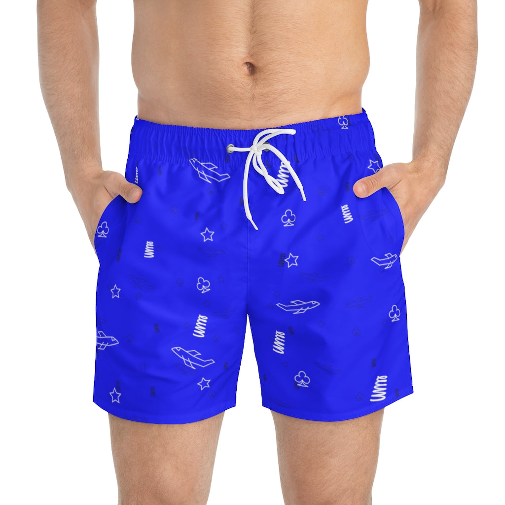 JSJSFC - Casual Short Sports - True Blue Flew