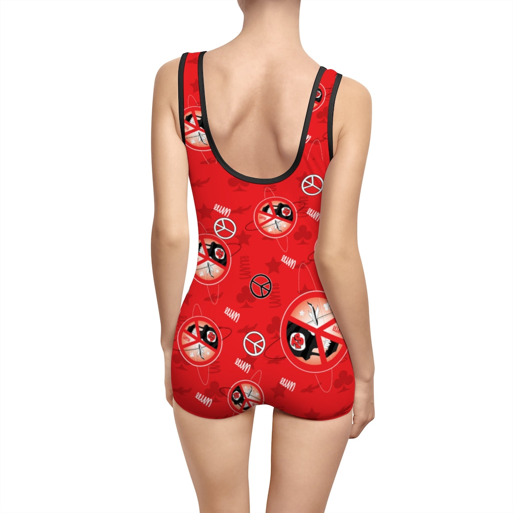 Women's StarBody SplashSuit - Omega Sp.Red