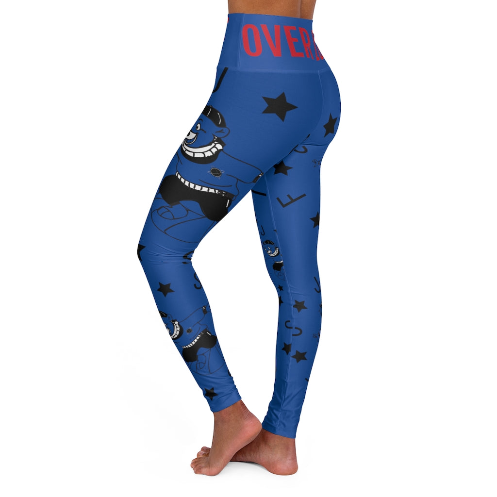 JSJSFC - LOL - High Waisted Yoga Leggings - Twilight