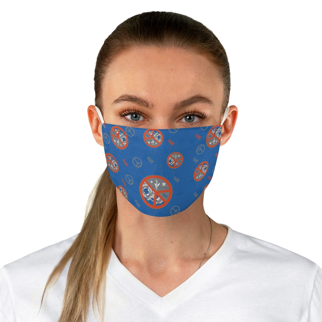 JSJSFC - Fabric Face Mask - Bocce Blue